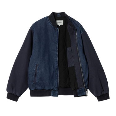 Bomber-takki Carhartt WIP Paxon Bomber Jacket Tummansininen | I033273_453_06, 3