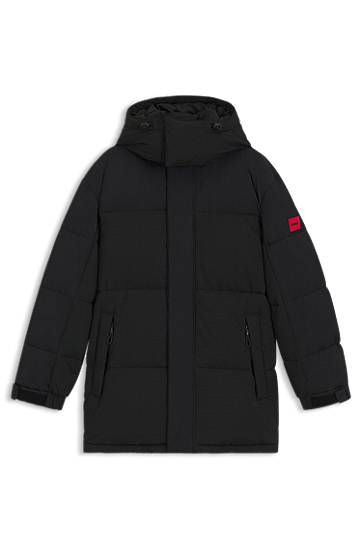 Puffer takki BOSS Water-repellent Down Coat Musta | 50547890