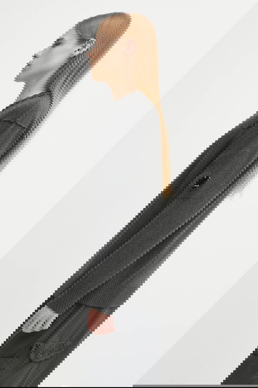 Villapaita C.P. Company C.P. Company Wool Sweater Harmaa | 19CMKN707A110149A, 1