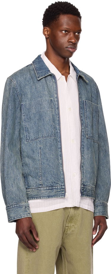 Takki rag & bone Rag & Bone Simon Garage Denim Jacket Sininen | MBW25P2011DNML, 1