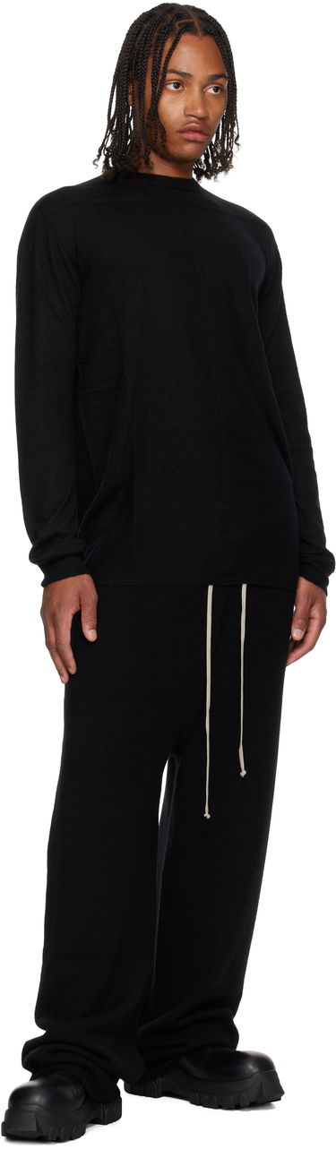 Villapaita Rick Owens Rick Owens Concordians Oversized Level Sweater Musta | RU02E1627 WSL, 3