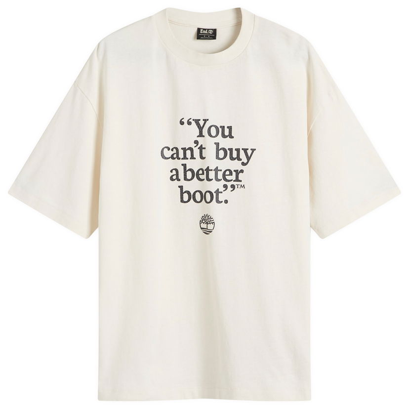 T-paita Timberland Sand Quote Graphic T-Shirt Valkoinen | A62TU-WHT