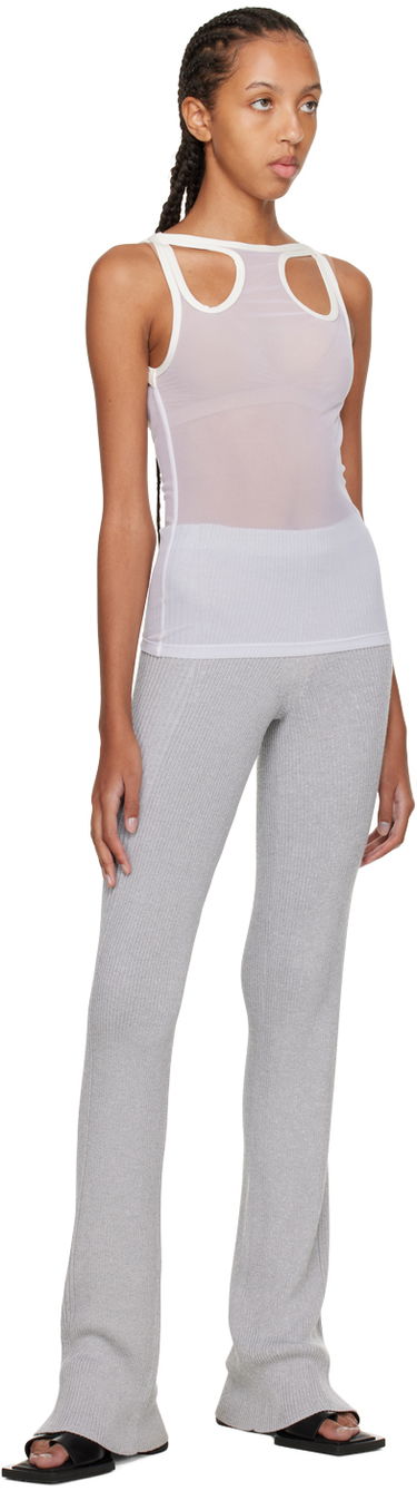 Tankkitoppi Dion Lee Shift Loop Tank Top Valkoinen | C3084F22, 3