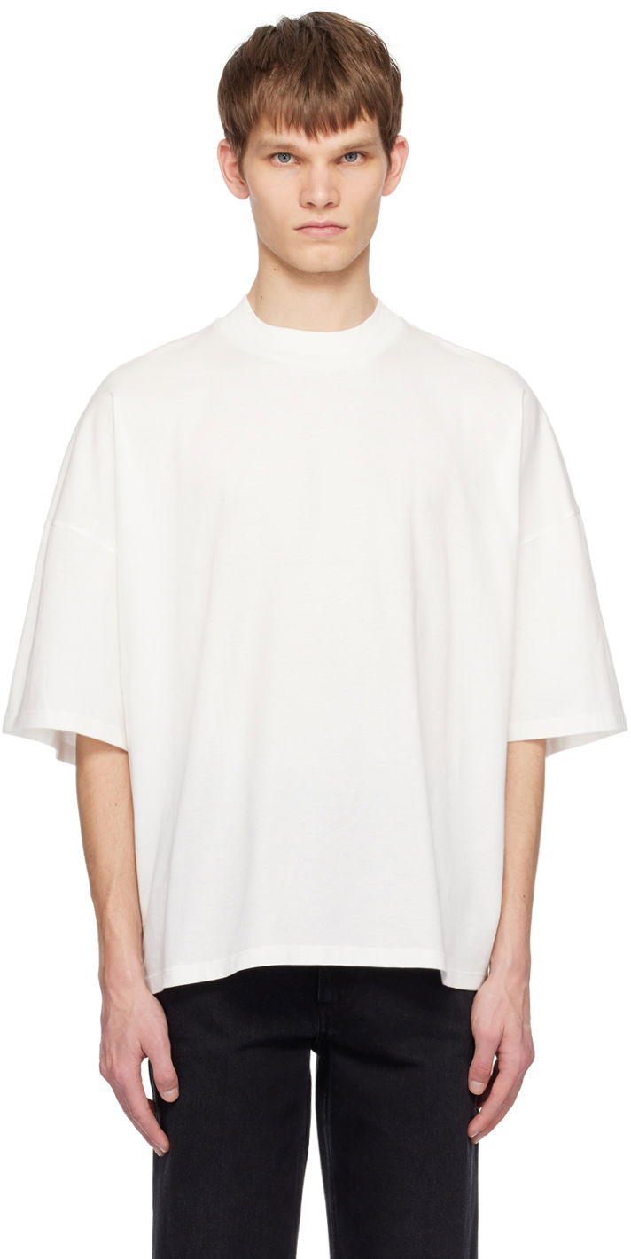 T-paita The Row Dustin Relaxed-Fit T-Shirt Valkoinen | 289-K291