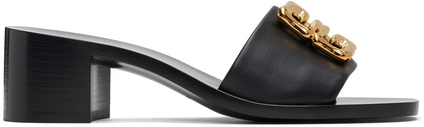 Kengänhoito Givenchy Givenchy 4G Heeled Sandals Musta | BE3091E25Q001
