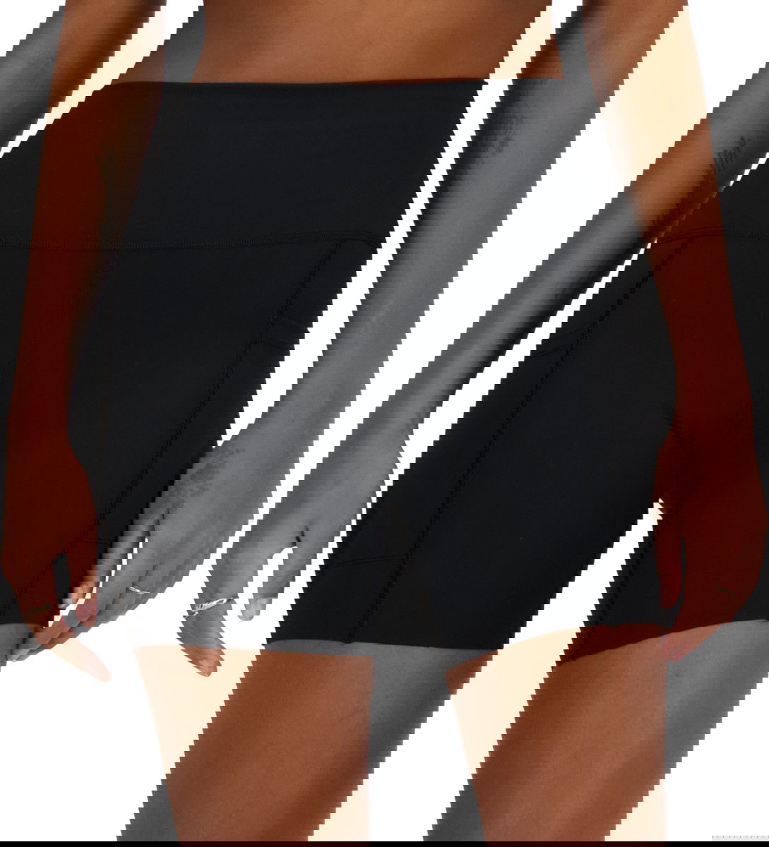 Shortsit New Balance Sleek Pocket High Rise Short 6" Musta | ws41271-bk, 0