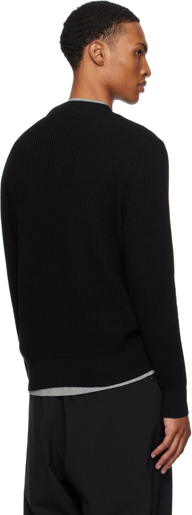 Villapaita Moncler Moncler Crew Neck Sweater Musta | K20919C00011M1367, 2