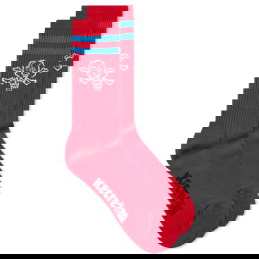 Sukat BBC IceCream ICECREAM Cones & Bones Sports Socks Punainen | IC24268-RD, 1
