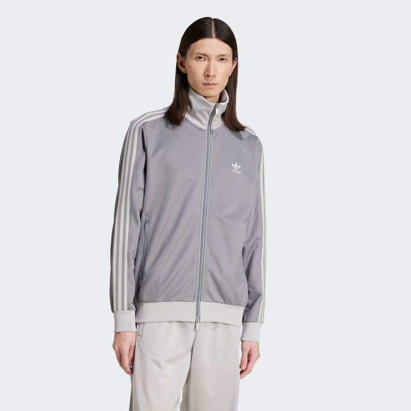 Tuulitakki adidas Performance Adicolor Classics Beckenbauer Track Jacket Harmaa | JP1226