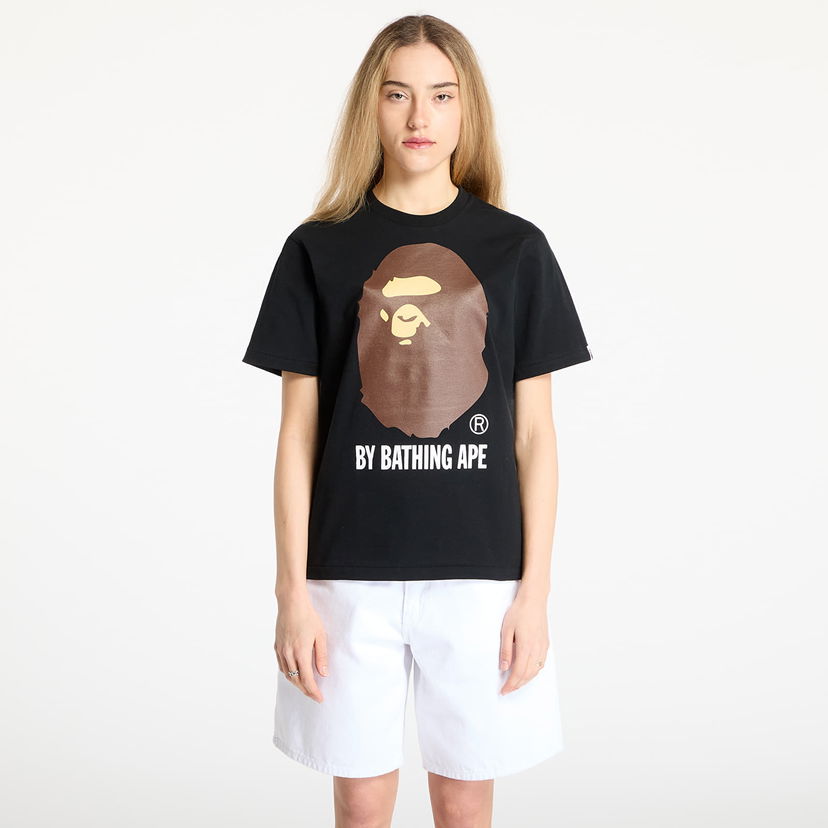 T-paita BAPE A BATHING APE By Bathing Tee Musta | 001TEL301002MBLK