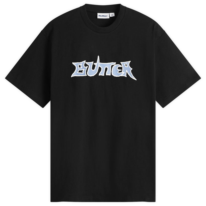 T-paita Butter Goods Encounter Graphic T-Shirt, Size Large Musta | BG252104-BLK