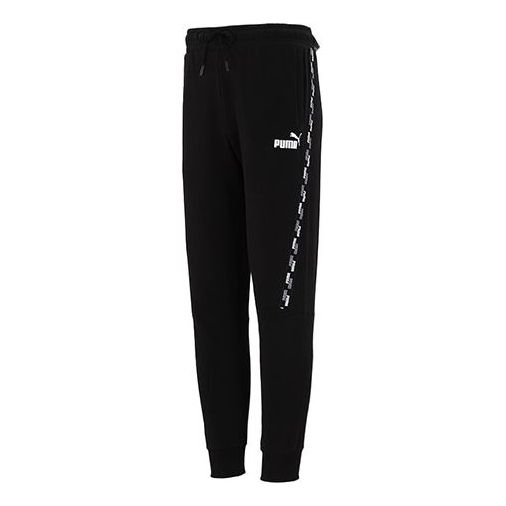 Verryttelyhousut Puma Power Tape Sweatpants Musta | 846566-01, 0
