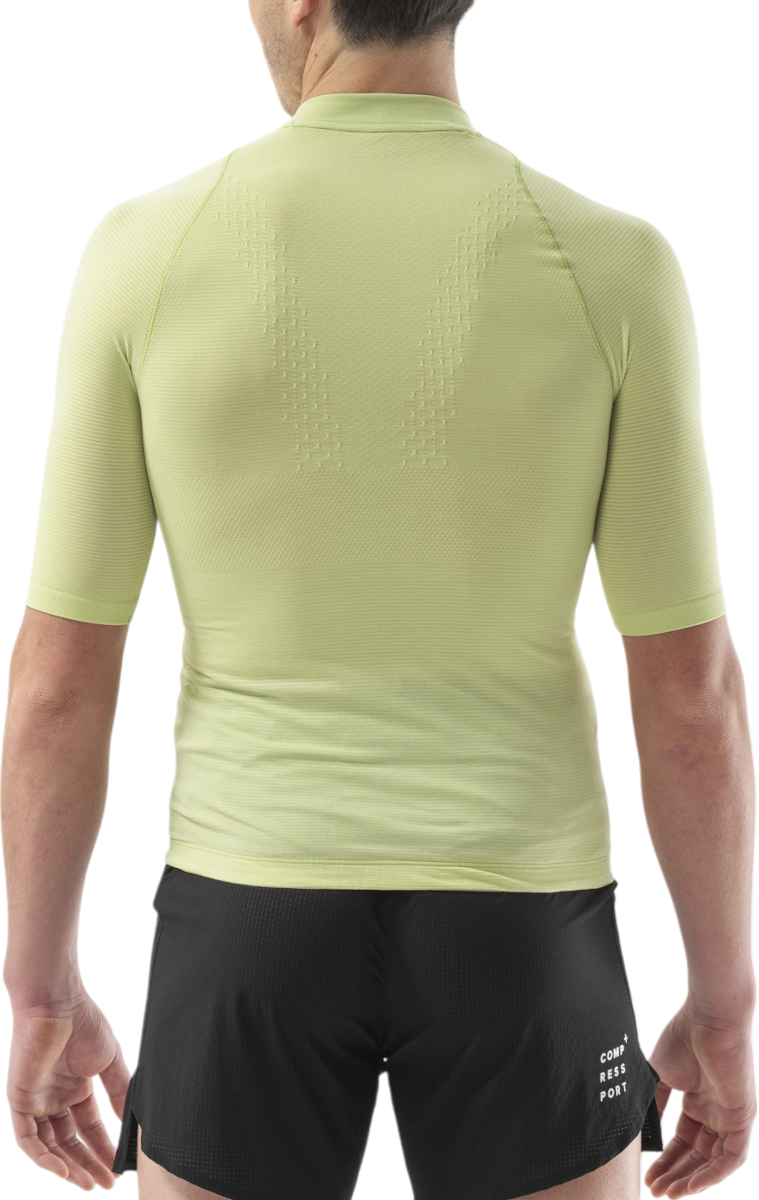 T-paita Compressport Compressport Trail Racing Postural Short Sleeve Top Vihreä | atsm4906039, 1
