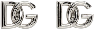 Korvakorut Dolce & Gabbana Silver Logo Cufflinks Metallinen | WFO1M2W1111, 0