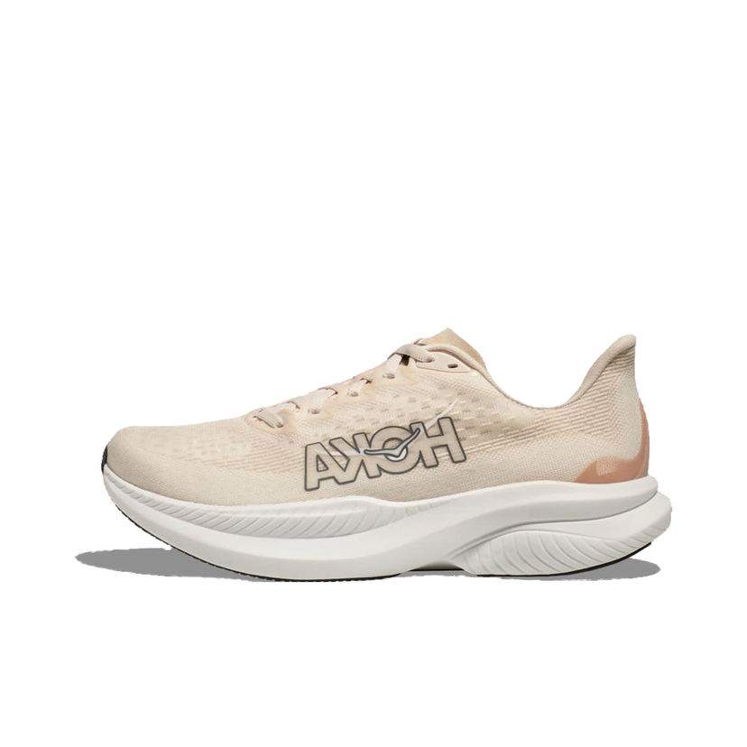 Juoksu Hoka One One Mach 6 Eggnog Vanilla (Women's) Beige | 1147810-EGV