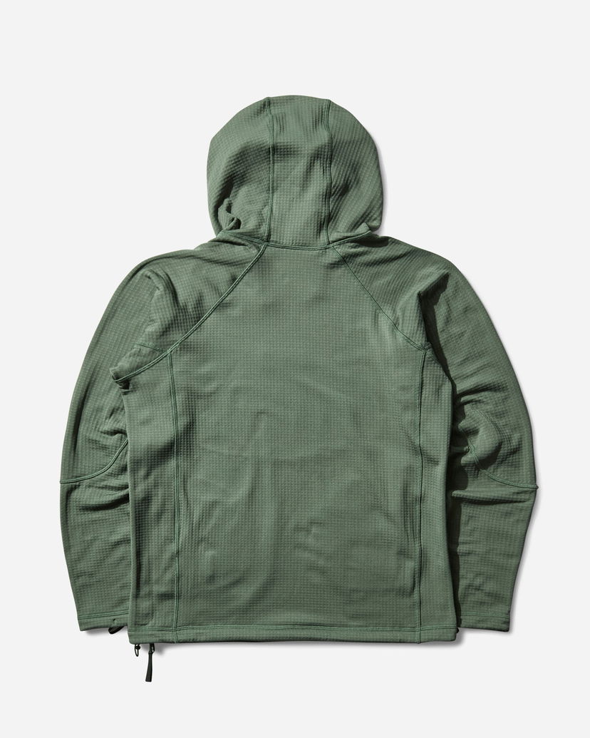 Huppari Rayon Vert Oasis Fleece Hoodie Vihreä | S5RVSH01 GREEN