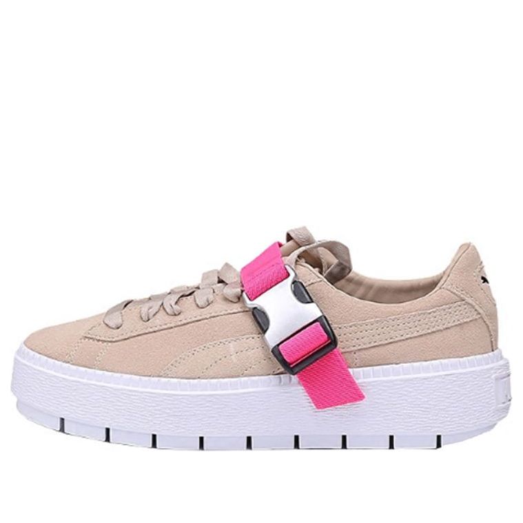 Tennarit ja kengät Puma Fenty x Platform Trace Buckle Beige | 367451-02