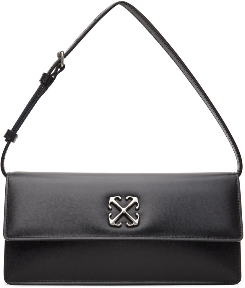 Olkalaukku Off-White Jitney 1.0  Shoulder Bag Musta | OWNN172C99LEA0011072