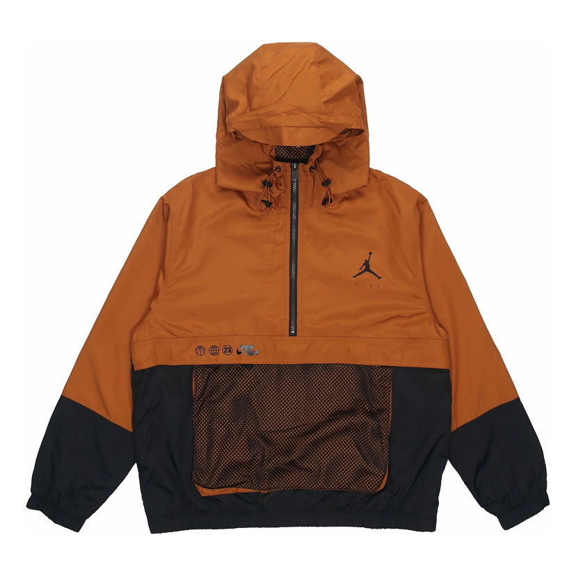 Tuulitakki Jordan Jordan SS22 Knit Hooded Jacket Oranssi | DJ0247-241