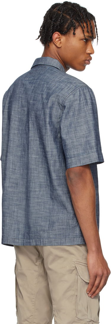 Paita C.P. Company C.P. Company Chambray Short Sleeve Shirt Sininen | 18CMSH151A-110065W, 2