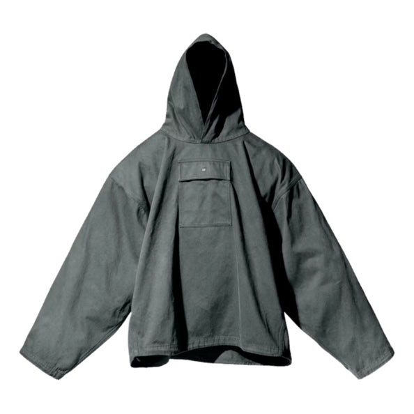 Takki GAP Sateen Anorak Hoodie Yeezy Gap Engineered By Balenciaga Harmaa | 471395-01