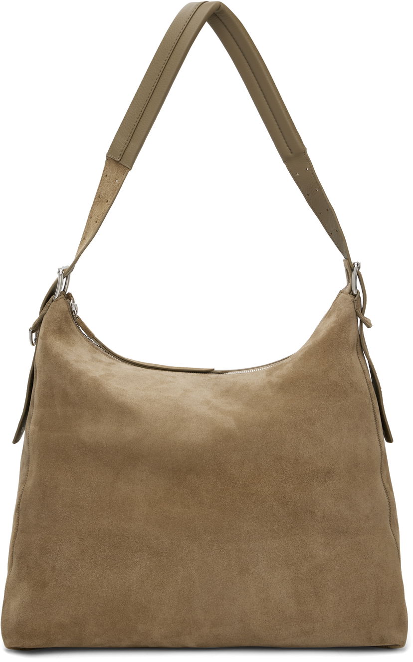 Olkalaukku LEMAIRE Lemaire Belted Suede Shoulder Bag Ruskea | BG0189 LL0125