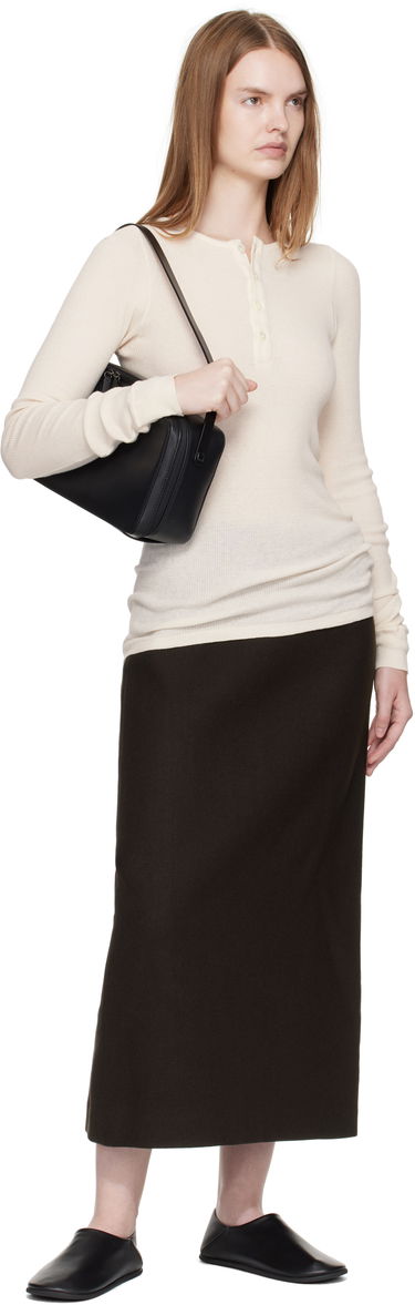 Käsilaukku AURALEE AURALEE AETA Edition Square Leather Bag Musta | A25AB01AE, 3
