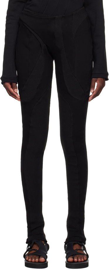 Leggingsit Ottolinger Ottolinger Deconstructed Leggings Musta | 1503601, 0