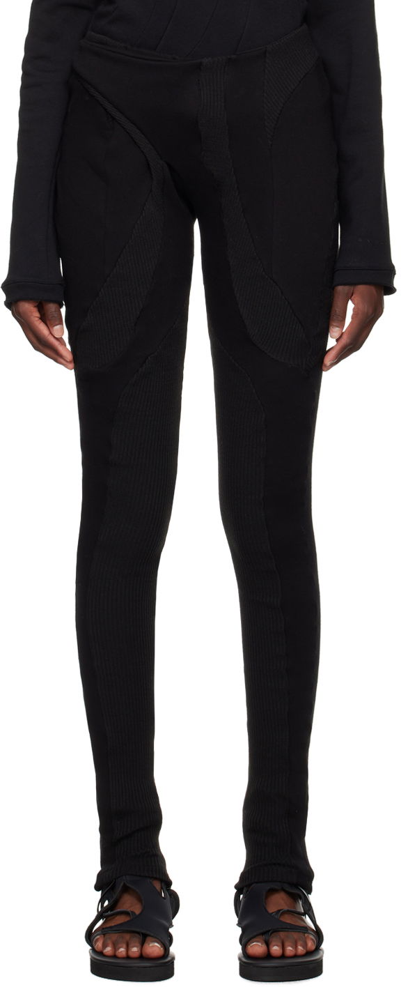 Leggingsit Ottolinger Ottolinger Deconstructed Leggings Musta | 1503601