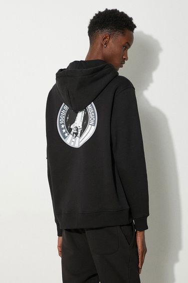 Huppari Alpha Industries Space Shuttle Hoody Musta | 178317-03, 2