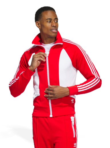 Takki adidas Originals x Jeremy Scott Big Zip Jacket Punainen | HY1812