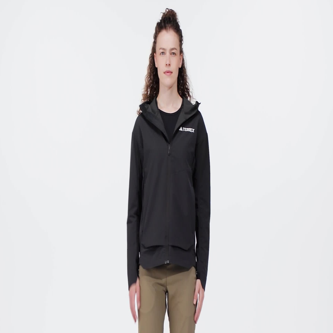 Takki adidas Performance Terrex Multi Softshell Musta | IX1487, 1