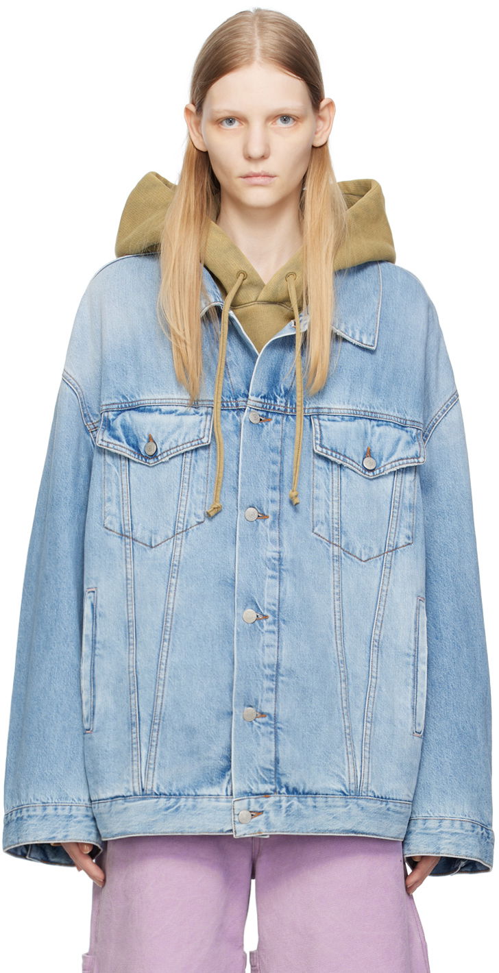 Vaatteet Acne Studios Loose Fit Denim Sininen | C90094-