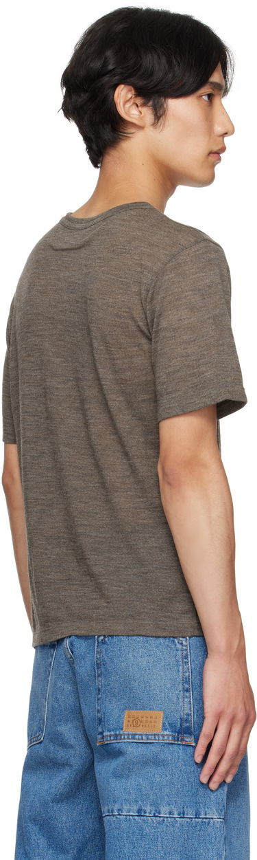 T-paita Maison Margiela MM6 Maison Margiela 'Welcome' Print T-Shirt Harmaa | SH0GC0055 M20123, 2