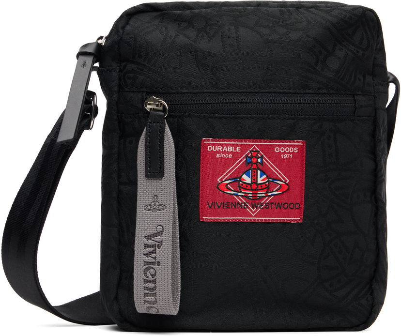 Olkalaukku Vivienne Westwood Vivienne Westwood Luke Crossbody Pouch Musta | 48030012U-W016Q-