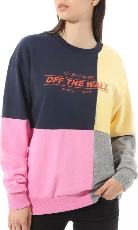 Huppari Vans Crewneck Sweatshirt Vaaleanpunainen | vn0a4dqnvdj1