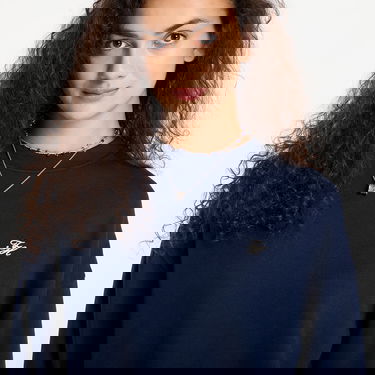 Huppari Tommy Hilfiger Tommy Hilfiger Script Pique Sweatshirt Tummansininen | WW0WW46152 C1G, 1