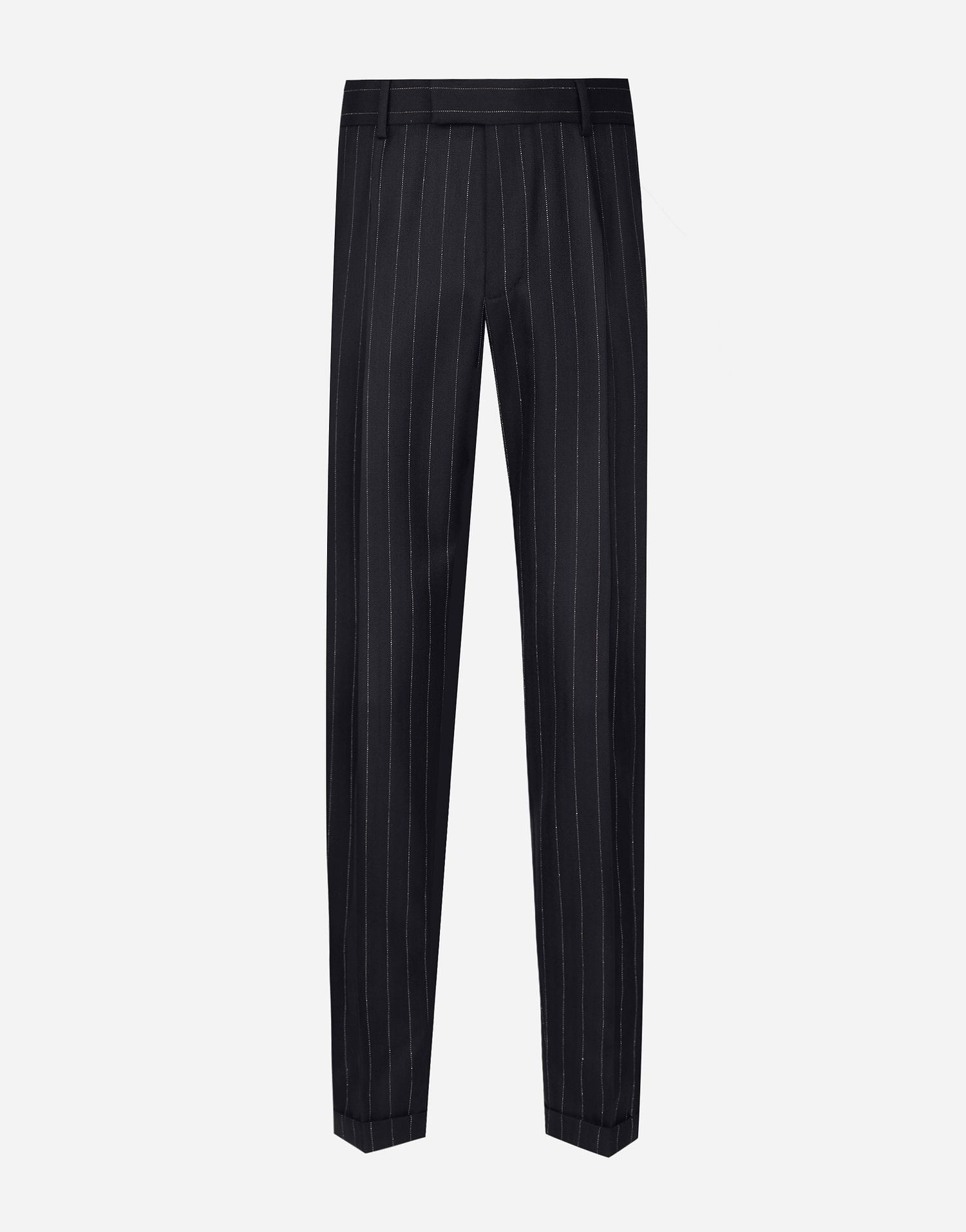 Housut Dolce & Gabbana Dolce & Gabbana Tailored Striped Wool Pants Tummansininen | GP09TTFR21HS8052, 0