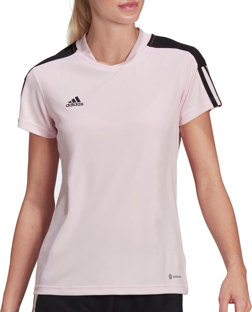 T-paita adidas Performance adidas Tiro Essentials T-Shirt Vaaleanpunainen | he7173