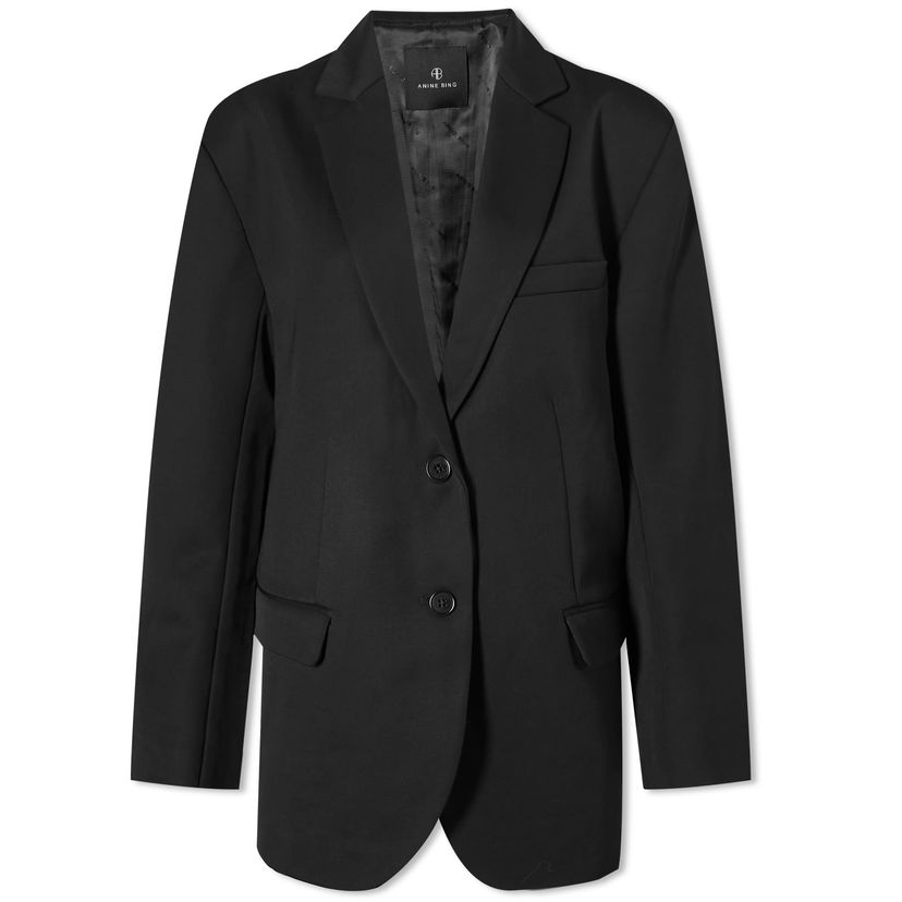 Takki Anine Bing Quinn Blazer Jacket Musta | A-01-7073-001