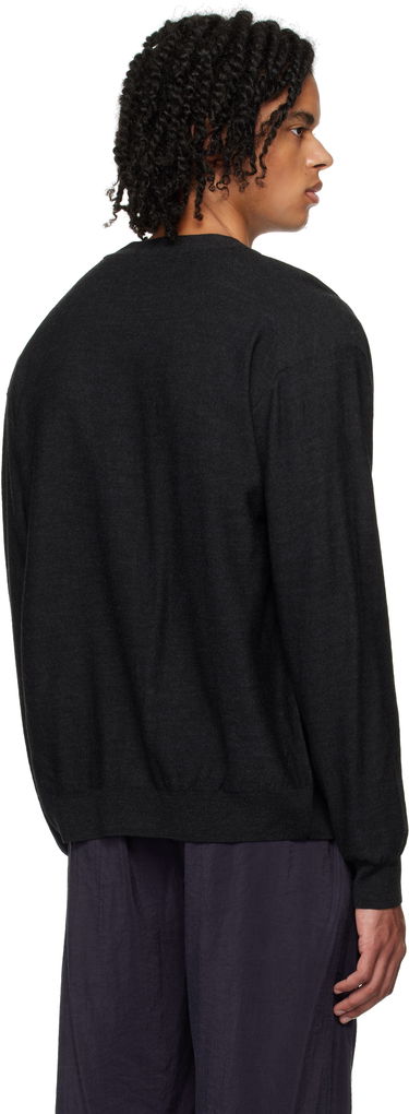 Villapaita LEMAIRE Relaxed Cardigan Musta | TO1082 LK087, 2