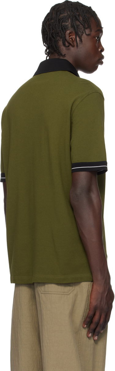 Poolopaita FERRAGAMO Salvatore Ferragamo Color Block Polo Vihreä | 781016, 2