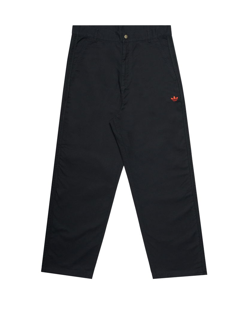 Cargo housut adidas Originals 100 THIEVES x Wide Leg Pants Musta | JN6929