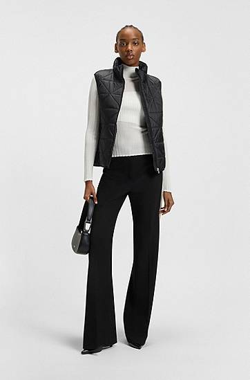 Liivi BOSS Triangle Quilted Padded Gilet Musta | 50544136, 1