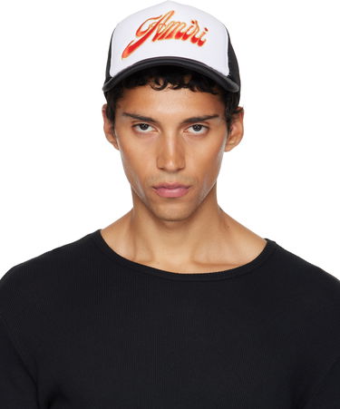 Korkki AMIRI AMIRI Groovy Trucker Cap Musta | AMHATR1041, 0
