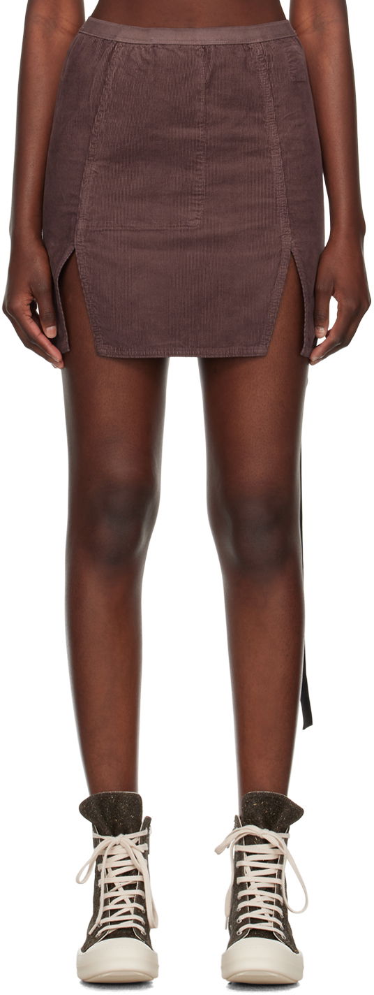 Hame Rick Owens DRKSHDW Lido Miniskirt Violetti | DS02C5343 MC, 0