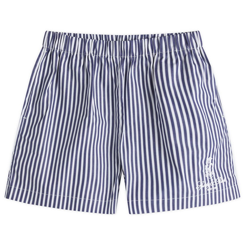 Uimapuvut Sporty & Rich Sporty & Rich Vendome Boxer Shorts, Size Large Sininen | SH012511205ST41-NVY