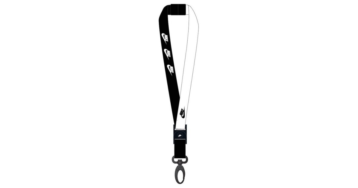 Avaimenperät Nike Premium Lanyard Printed Keychain Musta | 9031-8-010, 1