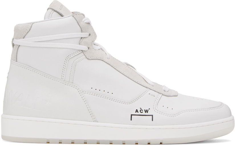 Tennarit ja kengät A-COLD-WALL* Luol Hi Top "White" Valkoinen | ACWUF085