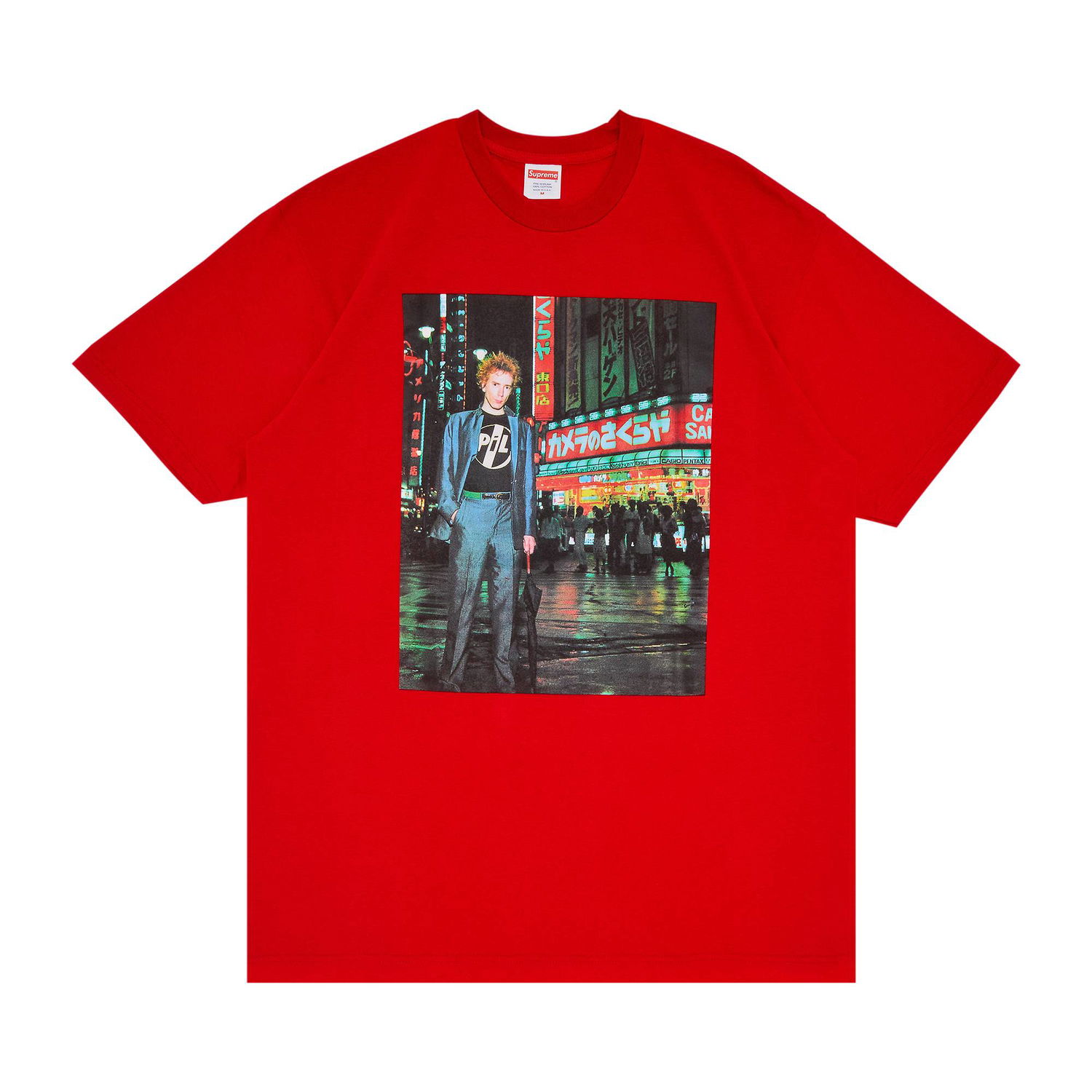 T-paita Supreme PiL x Live In Tokyo Tee Punainen | FW22T59 RED, 1